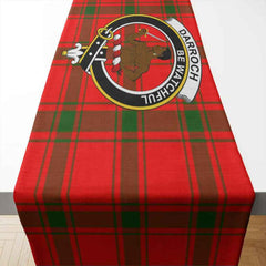Clan Darroch (Gourock) Tartan Crest Table Runner Cotton EL22 Darroch (Gourock) Tartan Tartan Table Runner