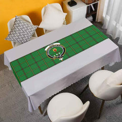 Clan Don Tartan Crest Table Runner Cotton GE81 Don Tartan Tartan Table Runner