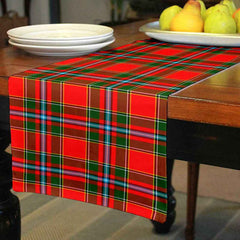 Clan Drummond of Perth Tartan Table Runner Cotton FD77 Drummond of Perth Tartan Tartan Table Runner