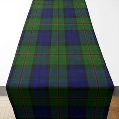 Clan Dundas Modern Tartan Table Runner Cotton HH14 Dundas Modern Tartan Tartan Table Runner