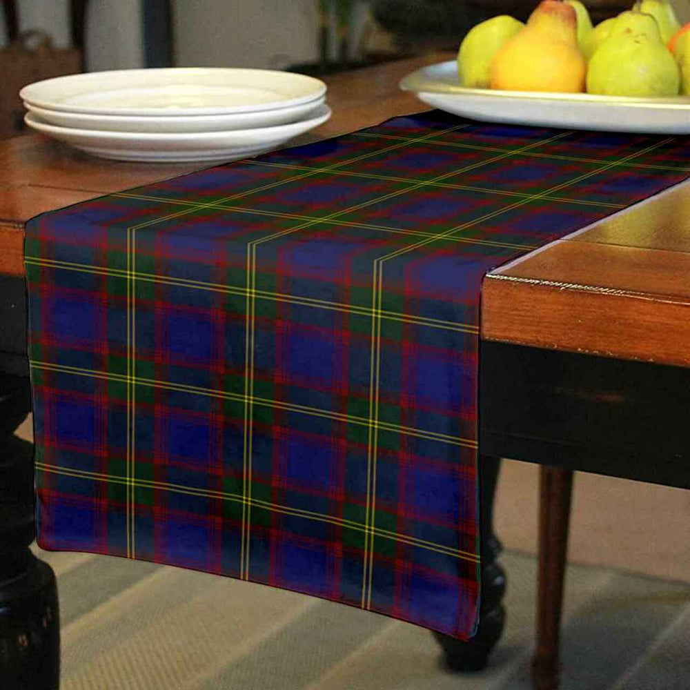 Clan Durie Tartan Table Runner Cotton CP17 Durie Tartan Tartan Table Runner