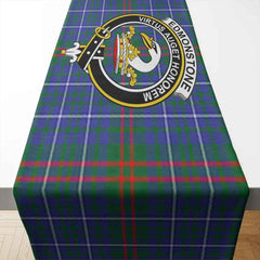 Clan Edmonstone (of Duntreath) Tartan Crest Table Runner Cotton PN46 Edmonstone (of Duntreath) Tartan Tartan Table Runner