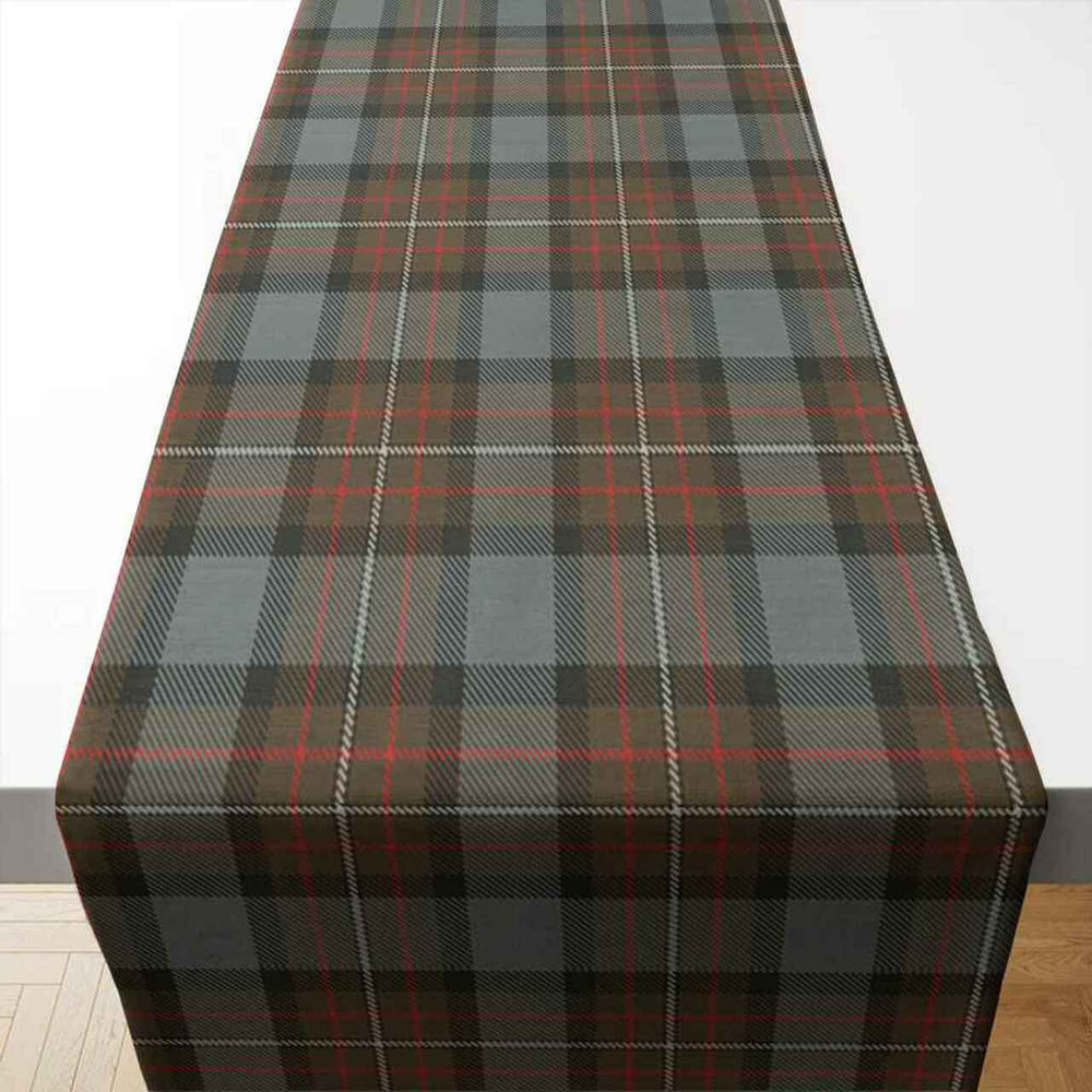Clan Fergusson Weathered Tartan Table Runner Cotton FR44 Fergusson Weathered Tartan Tartan Table Runner