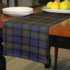 Clan Fletcher of Dunans Tartan Table Runner Cotton KR44 Fletcher of Dunans Tartan Tartan Table Runner