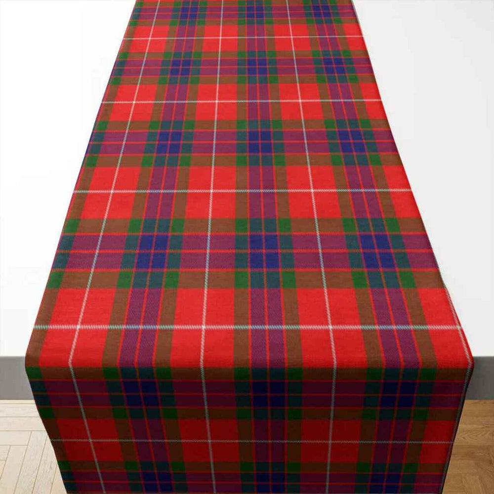 Clan Fraser Modern Tartan Table Runner Cotton JS10 Fraser Modern Tartan Tartan Table Runner