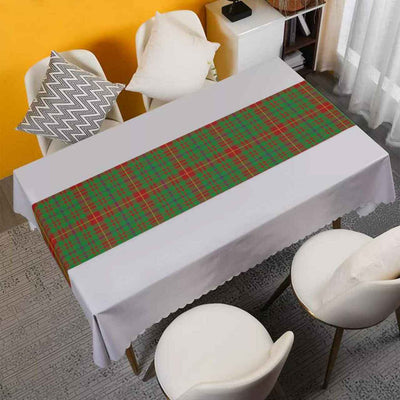 Clan Fulton Tartan Table Runner Cotton
