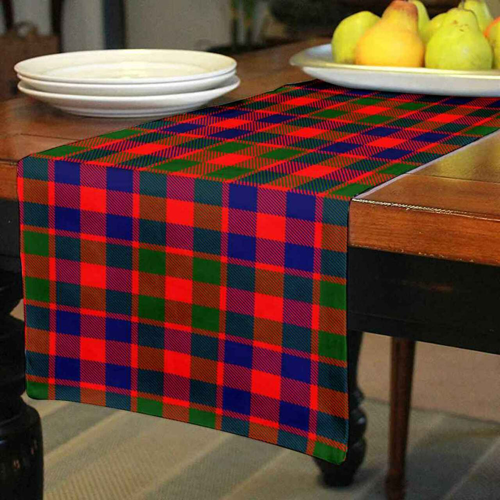 Clan Gow Modern Tartan Table Runner Cotton SP30 Gow Modern Tartan Tartan Table Runner