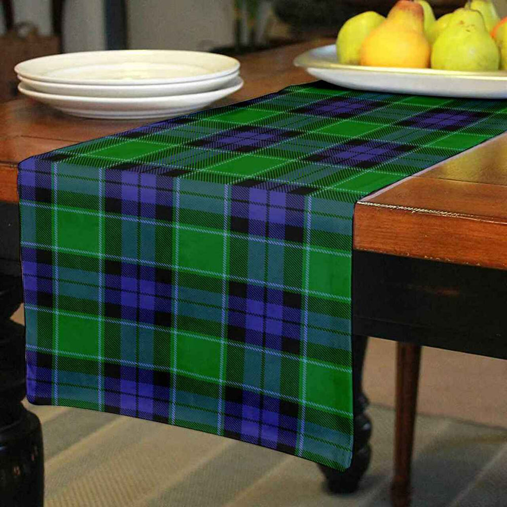 Clan Graham of Menteith Modern Tartan Table Runner Cotton PR99 Graham of Menteith Modern Tartan Tartan Table Runner