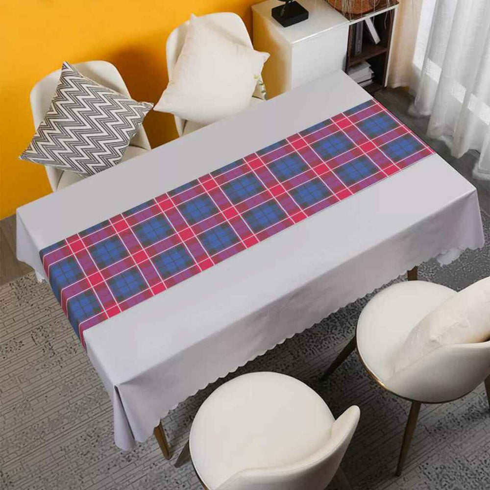 Clan Graham of Menteith Red Tartan Table Runner Cotton MT68 Graham of Menteith Red Tartan Tartan Table Runner
