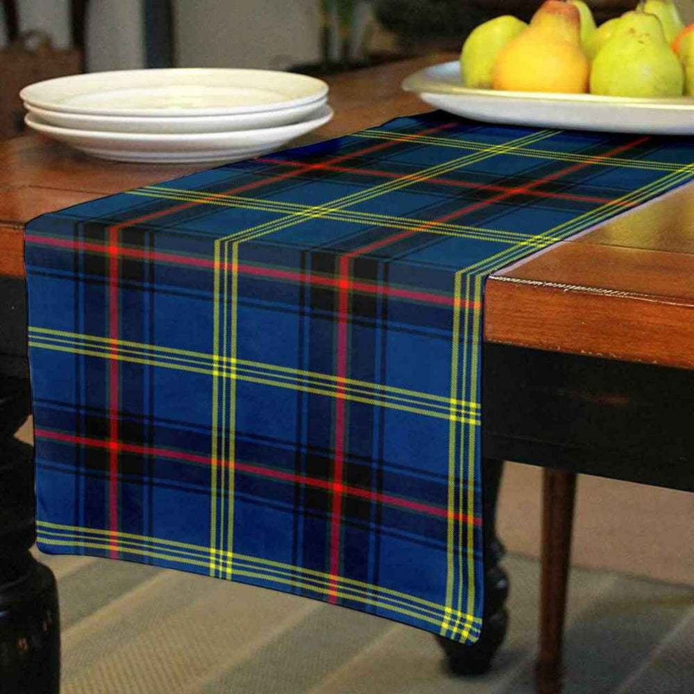 Clan Grewar Tartan Table Runner Cotton CQ64 Grewar Tartan Tartan Table Runner