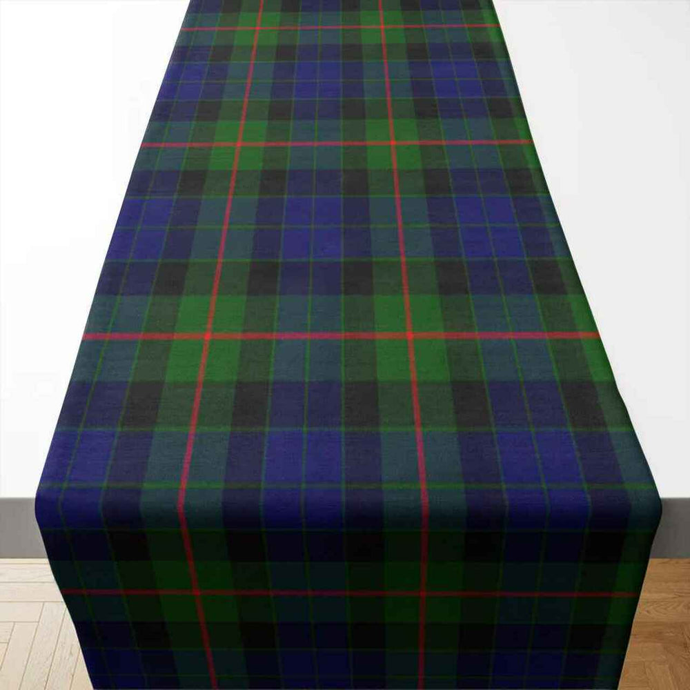 Clan Gunn Modern Tartan Table Runner Cotton DA21 Gunn Modern Tartan Tartan Table Runner