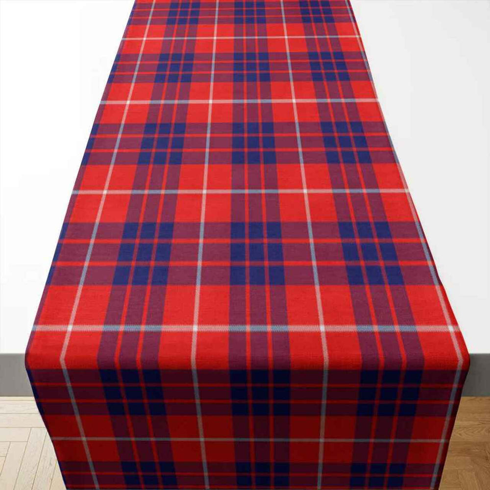 Clan Hamilton Modern Tartan Table Runner Cotton FK60 Hamilton Modern Tartan Tartan Table Runner
