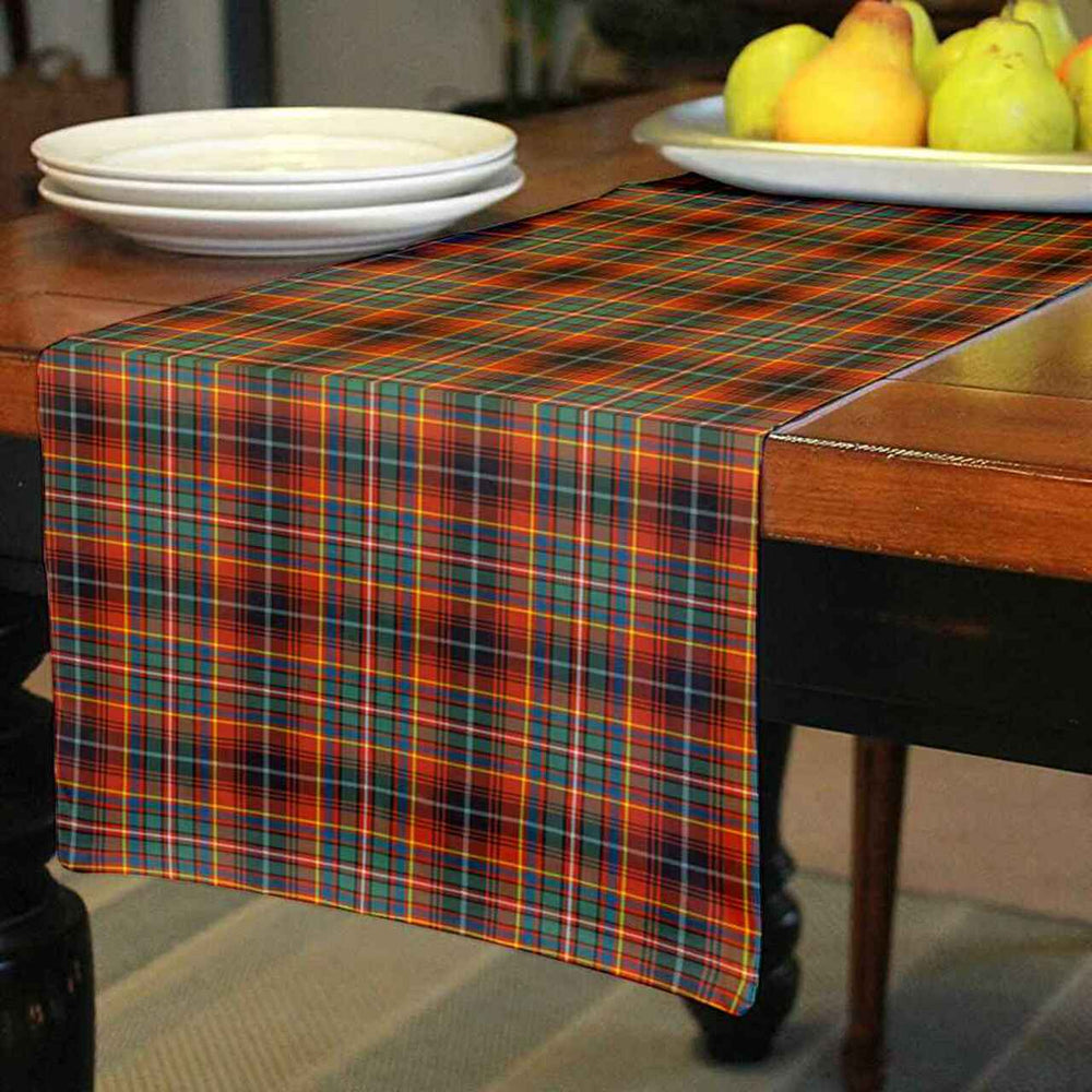 Clan Innes Ancient Tartan Table Runner Cotton BX37 Innes Ancient Tartan Tartan Table Runner