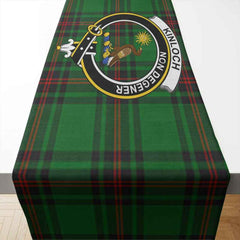 Clan Kinloch Tartan Crest Table Runner Cotton II37 Kinloch Tartan Tartan Table Runner