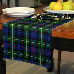 Clan Kirkpatrick Tartan Crest Table Runner Cotton OY66 Kirkpatrick Tartan Tartan Table Runner