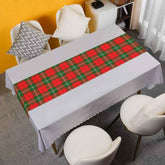 Clan Lennox Modern Tartan Table Runner Cotton OT16 Lennox Modern Tartan Tartan Table Runner
