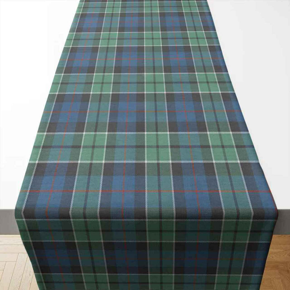 Clan Leslie Hunting Ancient Tartan Table Runner Cotton SF34 Leslie Hunting Ancient Tartan Tartan Table Runner