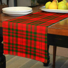 Clan Livingstone Modern Tartan Table Runner Cotton WP14 Livingstone Modern Tartan Tartan Table Runner