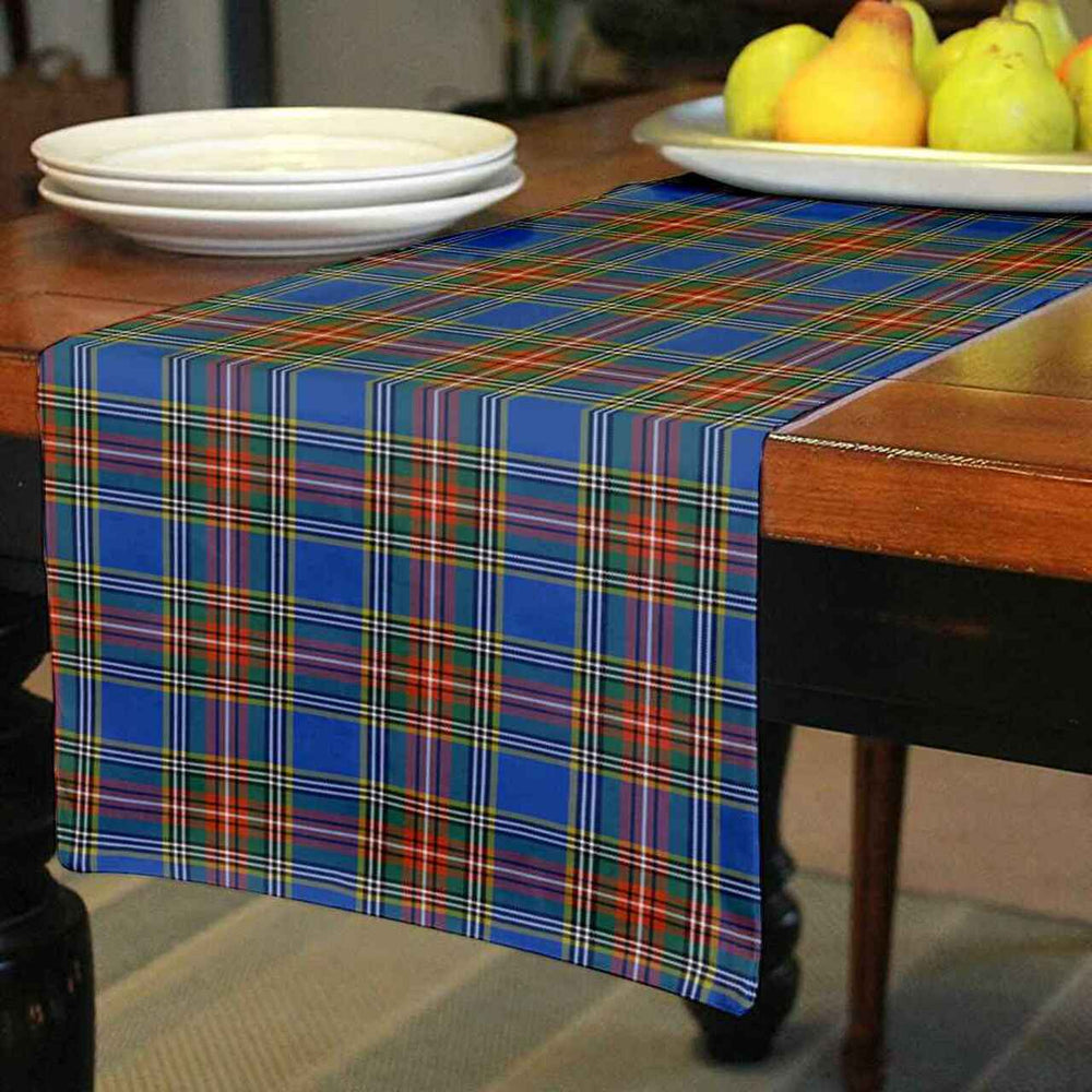 Clan MacBeth Ancient Tartan Table Runner Cotton KJ10 MacBeth Ancient Tartan Tartan Table Runner