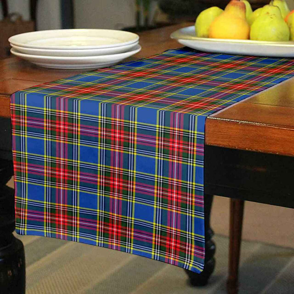 Clan MacBeth Modern Tartan Table Runner Cotton CK51 MacBeth Modern Tartan Tartan Table Runner