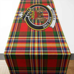 Clan MacGill (Makgill) Tartan Crest Table Runner Cotton FE92 MacGill (Makgill) Tartan Tartan Table Runner
