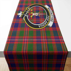 Clan MacIntyre Tartan Crest Table Runner Cotton UA46 MacIntyre Tartan Tartan Table Runner