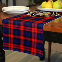 Clan MacLachlan Tartan Crest Table Runner Cotton VL90 MacLachlan Tartan Tartan Table Runner
