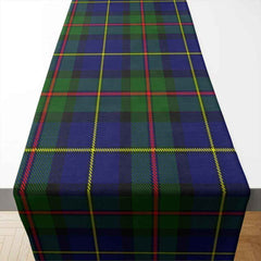 Clan MacLeod of Harris Modern Tartan Table Runner Cotton QM53 MacLeod of Harris Modern Tartan Tartan Table Runner