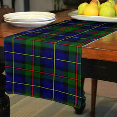 Clan MacLeod of Harris Modern Tartan Table Runner Cotton QM53 MacLeod of Harris Modern Tartan Tartan Table Runner