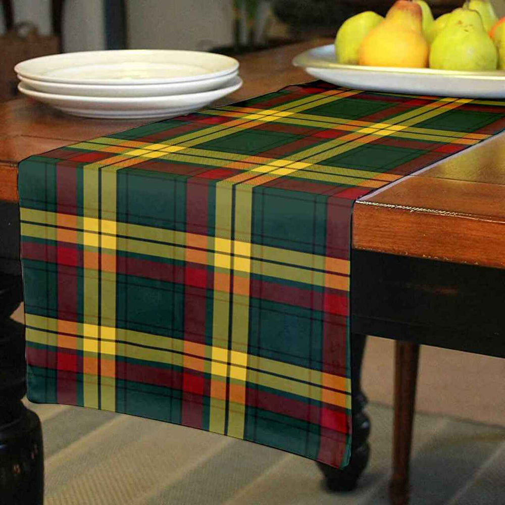 Clan Clan MacMillan Old Modern Tartan Table Runner Cotton JW64 MacMillan Old Modern Tartan Tartan Table Runner