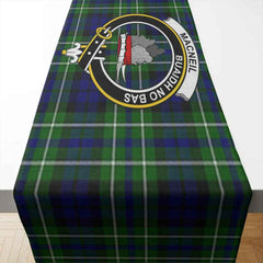Clan Clan MacNeil of Colonsay Tartan Crest Table Runner Cotton PS58 MacNeil of Colonsay Tartan Tartan Table Runner