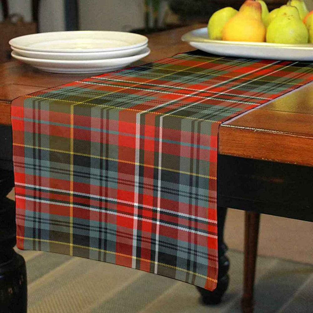 Clan Clan MacPherson Weathered Tartan Table Runner Cotton NT62 MacPherson Weathered Tartan Tartan Table Runner