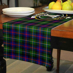 Clan Clan Malcolm (or MacCallum) Tartan Crest Table Runner Cotton GR69 Malcolm (or MacCallum) Tartan Tartan Table Runner