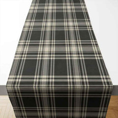 Clan Clan Menzies Black & White Ancient Tartan Table Runner Cotton HN51 Menzies Black & White Ancient Tartan Tartan Table Runner