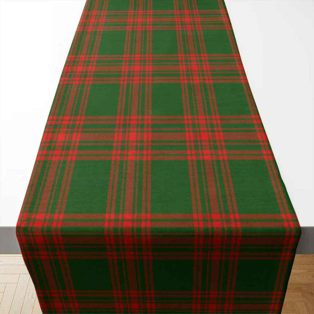 Clan Clan Menzies Green Modern Tartan Table Runner Cotton SG52 Menzies Green Modern Tartan Tartan Table Runner