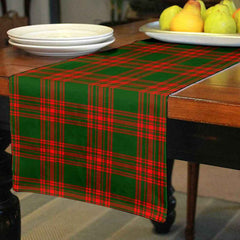 Clan Clan Menzies Green Modern Tartan Table Runner Cotton SG52 Menzies Green Modern Tartan Tartan Table Runner