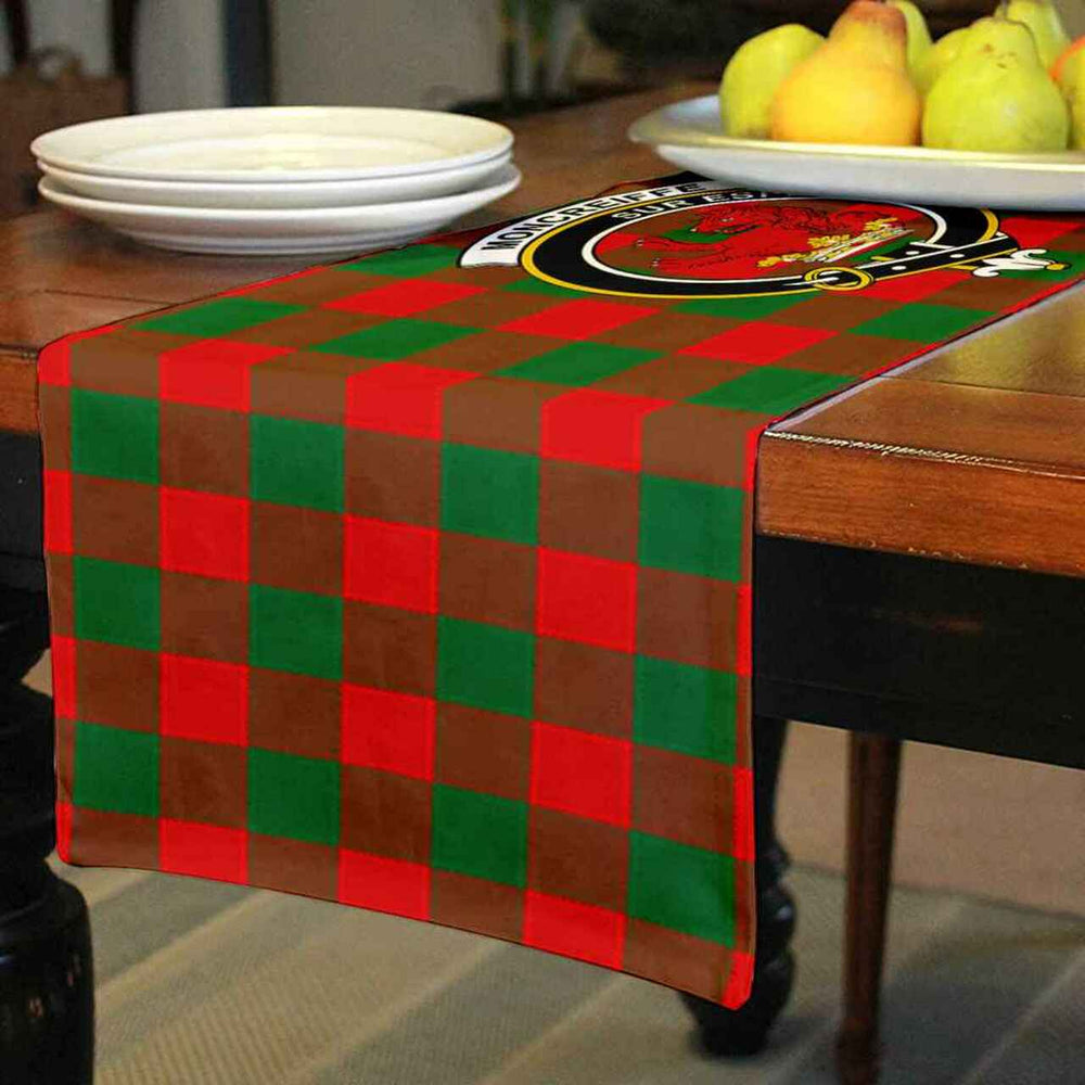 Clan Clan Moncrieffe Tartan Crest Table Runner Cotton SR59 Moncrieffe Tartan Tartan Table Runner