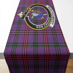 Clan Clan Montgomery Tartan Crest Table Runner Cotton WJ92 Montgomery Tartan Tartan Table Runner