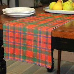 Clan Clan Munro Ancient Tartan Table Runner Cotton ZX34 Munro Ancient Tartan Tartan Table Runner