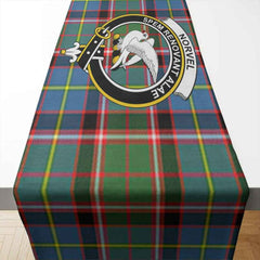 Clan Clan Norvel Tartan Crest Table Runner Cotton MJ29 Norvel Tartan Tartan Table Runner