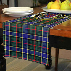 Clan Clan Ogilvie Tartan Crest Table Runner Cotton HG49 Ogilvie Tartan Tartan Table Runner