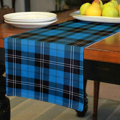 Clan Ramsay Blue Ancient Tartan Table Runner Cotton FA36 Ramsay Blue Ancient Tartan Tartan Table Runner