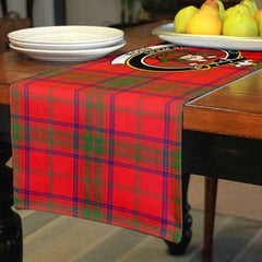 Clan Ross Tartan Crest Table Runner Cotton MK37 Ross Tartan Tartan Table Runner