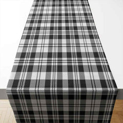 Clan Scott Black & White Modern Tartan Table Runner Cotton SC28 Clan Scott (Scott Tartan) Tartan Table Runner