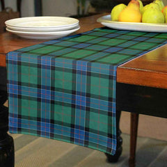 Clan Sinclair Hunting Ancient Tartan Table Runner Cotton RE73 Sinclair Hunting Ancient Tartan Tartan Table Runner