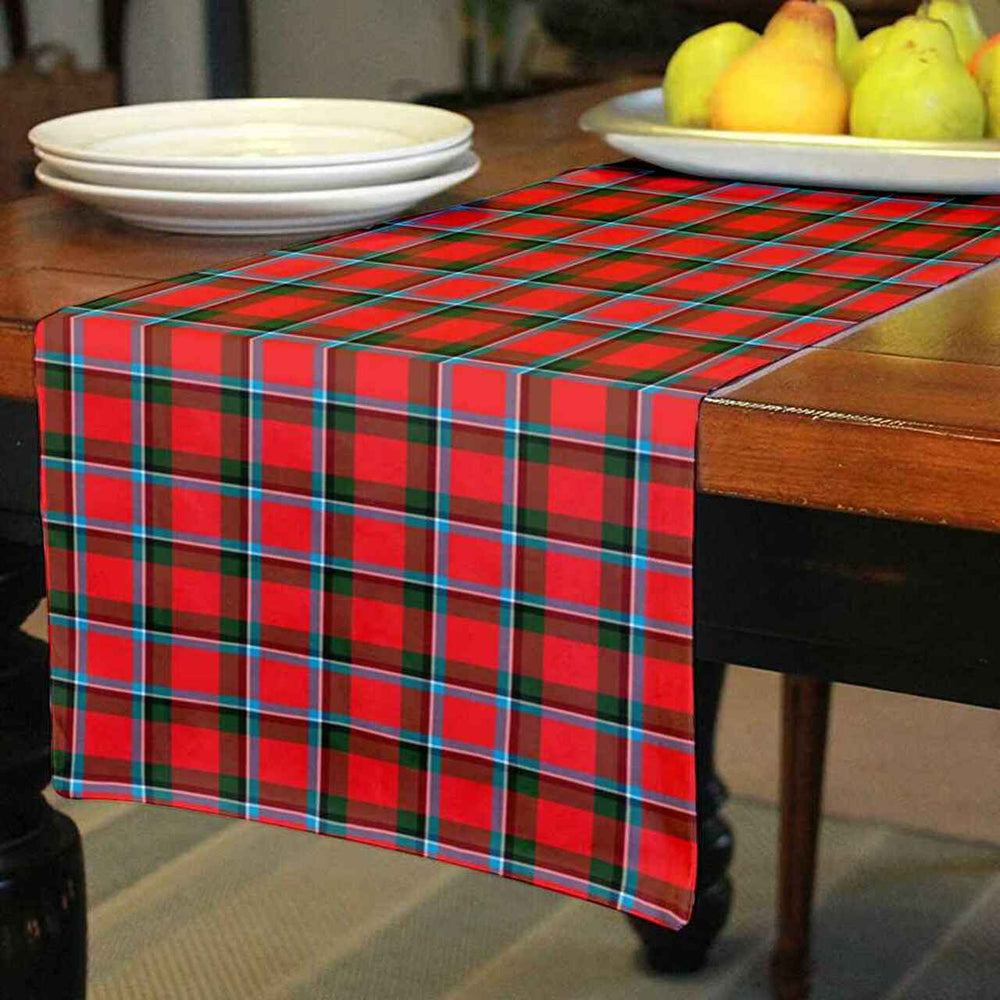 Clan Sinclair Modern Tartan Table Runner Cotton LK67 Sinclair Modern Tartan Tartan Table Runner