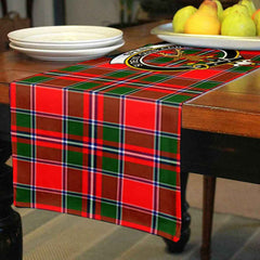 Clan Spens (or Spence) Tartan Crest Table Runner Cotton XN78 Spens (or Spence) Tartan Tartan Table Runner