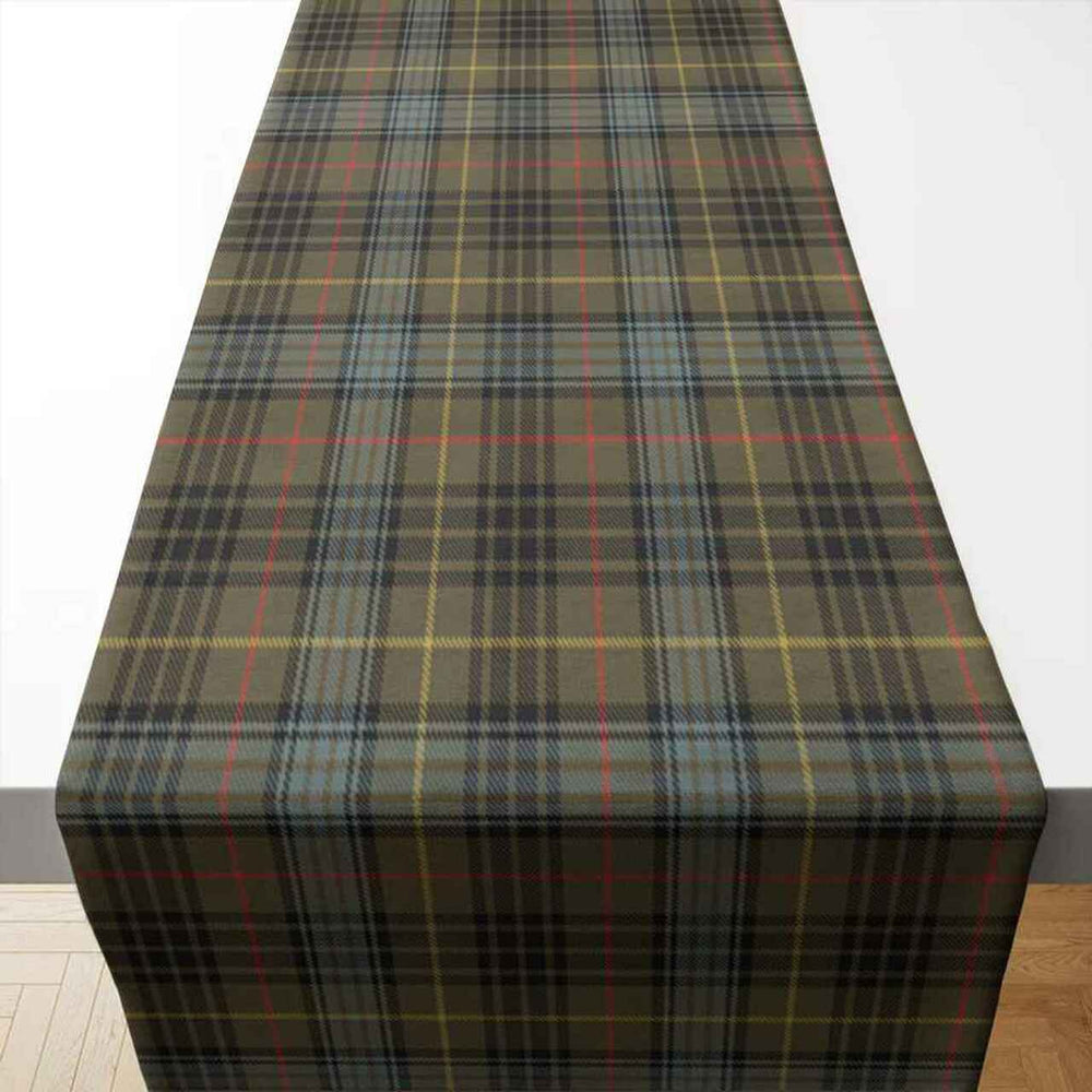 Clan Stewart Hunting Weathered Tartan Table Runner Cotton TI55 Stewart Hunting Weathered Tartan Tartan Table Runner