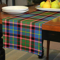 Clan Stirling & Bannockburn District Tartan Table Runner Cotton KE64 Stirling & Bannockburn District Tartan Tartan Table Runner