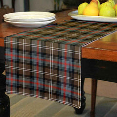 Clan Sutherland Weathered Tartan Table Runner Cotton AT52 Sutherland Weathered Tartan Tartan Table Runner